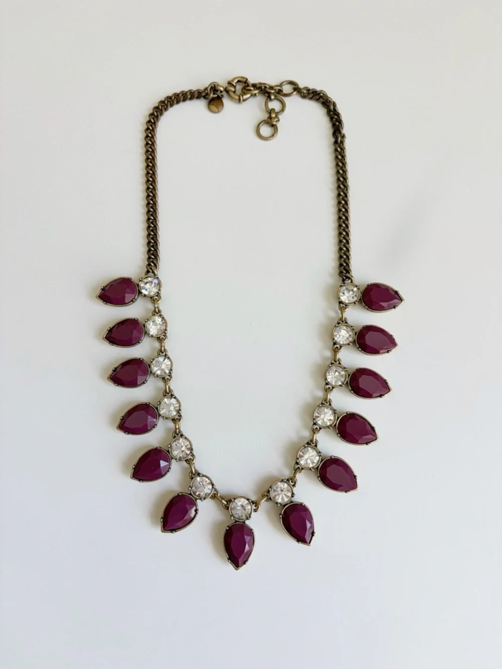 J. Crew Vintage Crystal Necklace